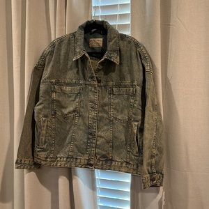 Free people swing denim jacket
